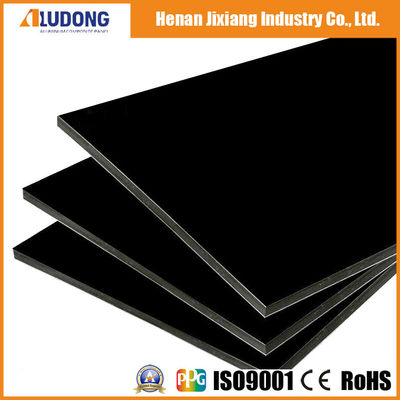  				Black Color Aluminum Composite Panel of Construction Material 	        