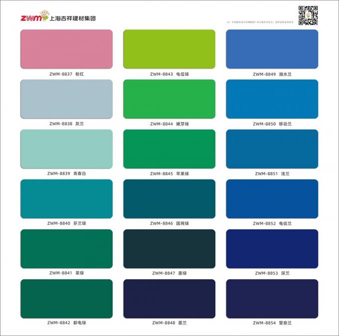 وزن سبک ACP و رنگ های مختلف B1 FR پوشش PVDF پنل آلومینیوم کامپوزیت برای ساختمان و پوشش هتل خانه 5