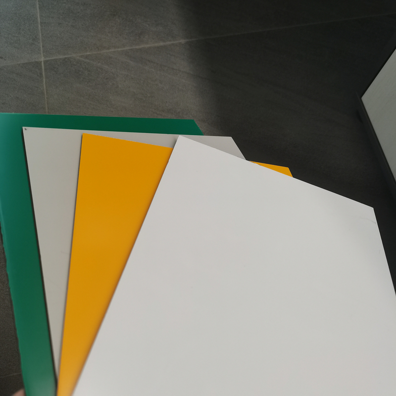 3 x 0.2mm ACP PE کامپوزیت پانل آلومینیومی 1500mm برای دکوراسیون داخلی
