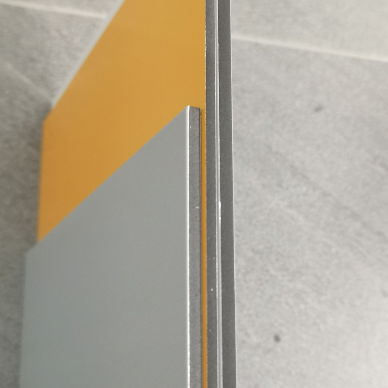3 x 0.2mm ACP PE کامپوزیت پانل آلومینیومی 1500mm برای دکوراسیون داخلی