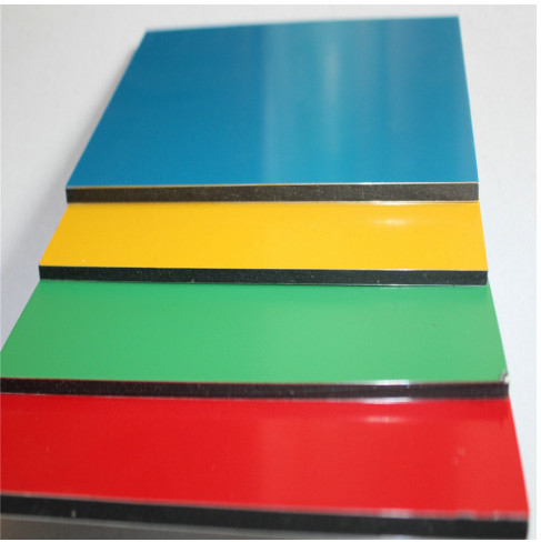 High Gloss Aluminum Composite Panel 1220mm High Impact Corrosion Resistance