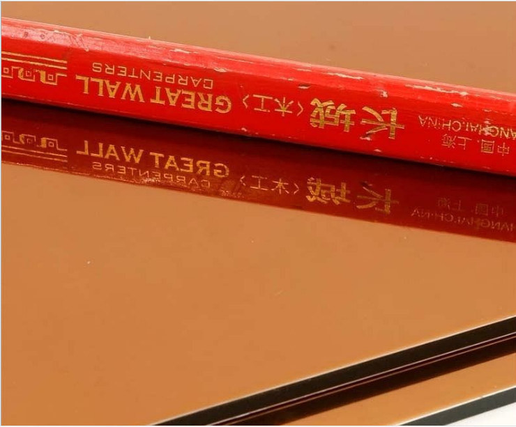 1پانل کامپوزیت آلومینیومی PVDF با ضخامت.5mm-8mm برای عملکرد طولانی مدت