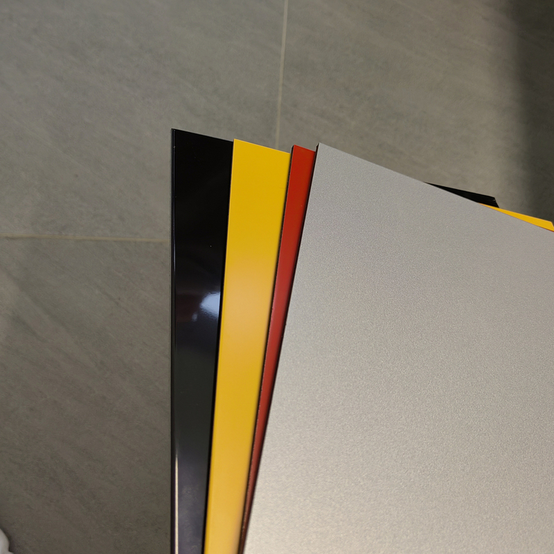 پانل آلومینیومی کامپوزیت PVDF Alucobond با هسته غیر قابل شکستن و سطح درخشان