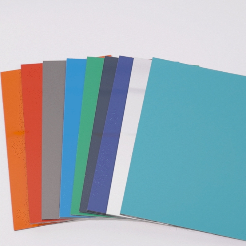 4mm PVDF آلومینیوم پنل ترکیبی 0.40mm ورق acp acm برای مواد ساختمانی