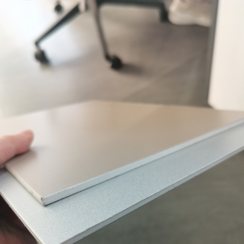 مواد ساختمانی تزئینی B1 ضد آتش ACP دیوار پوششی 4mm آلومینیوم پنل کامپوزیت