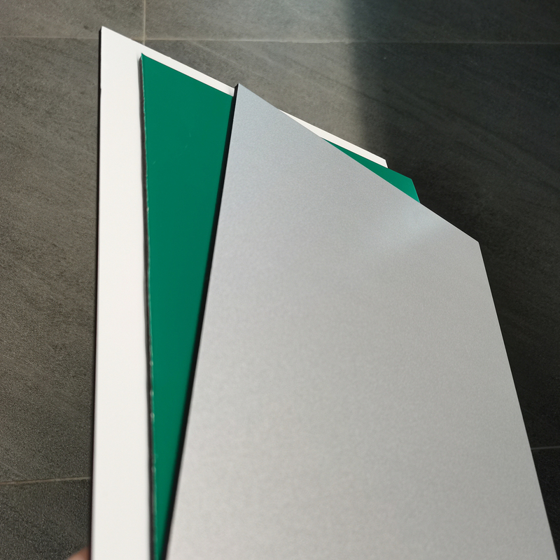 پانل کامپوزیت آلومینیومی 3mm 4mm ACP Acm پانل دیواری داخلی برای مواد ساختمانی