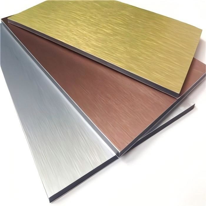 1250mm * 3050mm پانل آلومینیوم کامپوزیت PE برای دیوار پرده