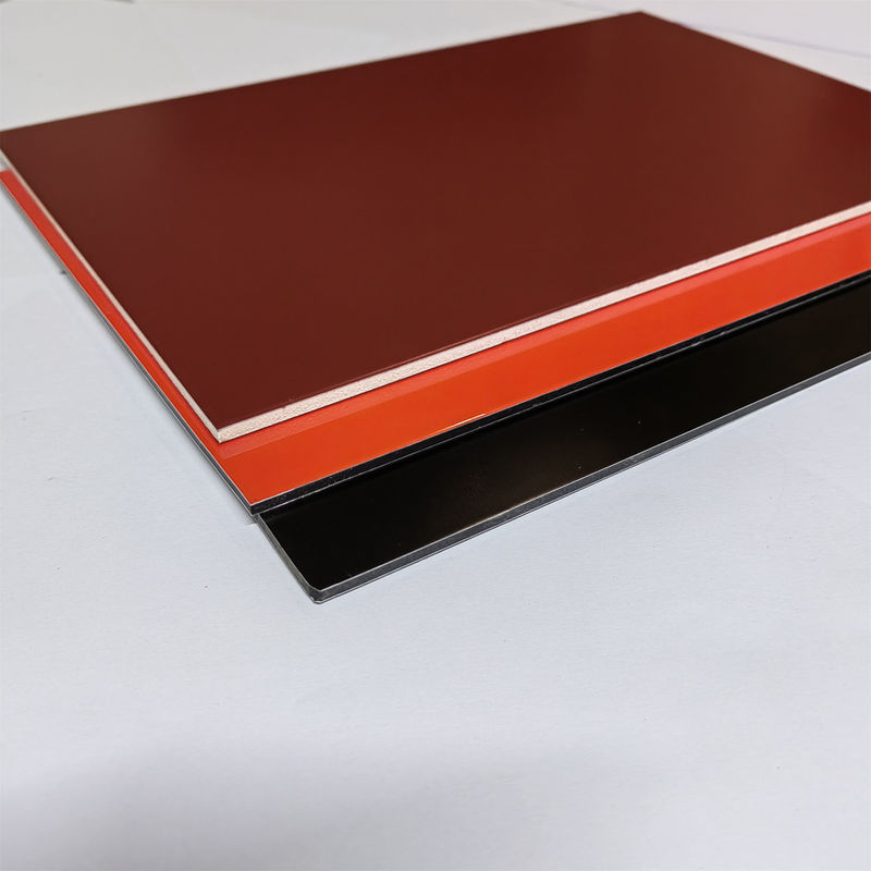 4mm B1 پنل کامپوزیت آلومینیوم ضد آتش A2 ACP/ACM برای مواد ساختمانی خارجی