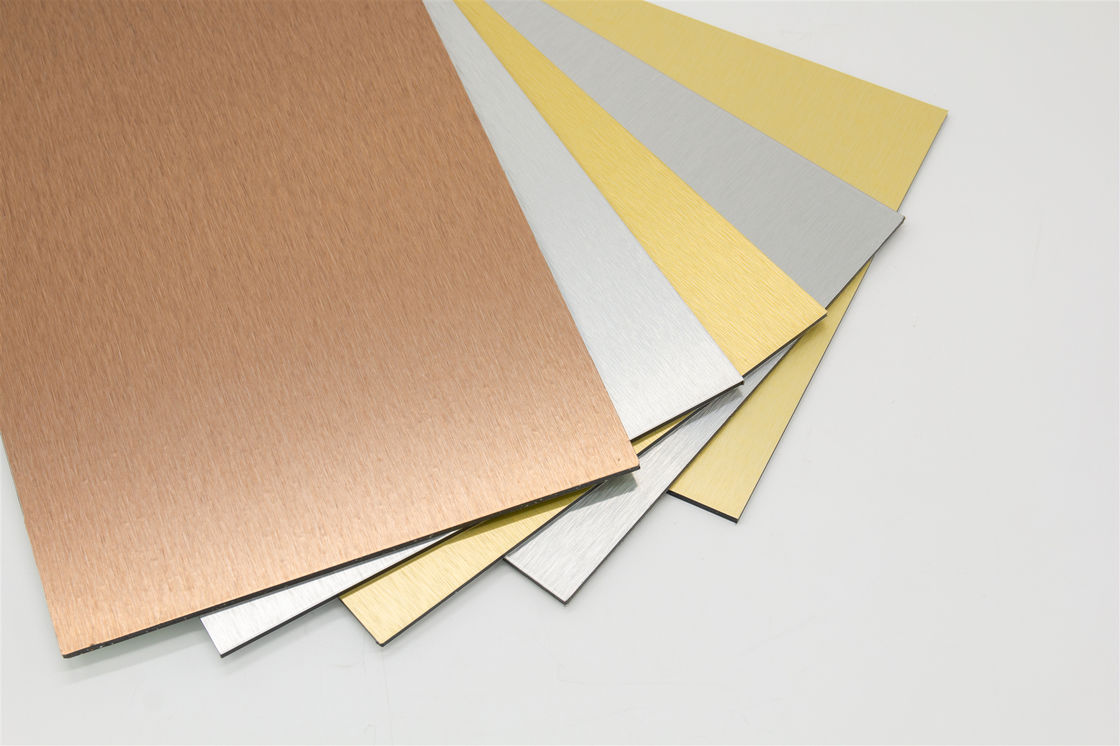 Factory Direct 3mm Brushed Nano Coating ACP، سبک وزن و ضد اثرانگشت برای دیوار پس زمینه تلویزیون پرفروش ترین