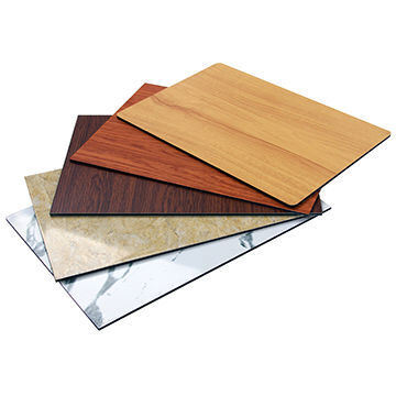 OEM فابریکه چوب دانه ACP 4mm، پوشش PVDF، سطح ضد خراش برای بیرونی داخلی دیوار پوششی فروشنده