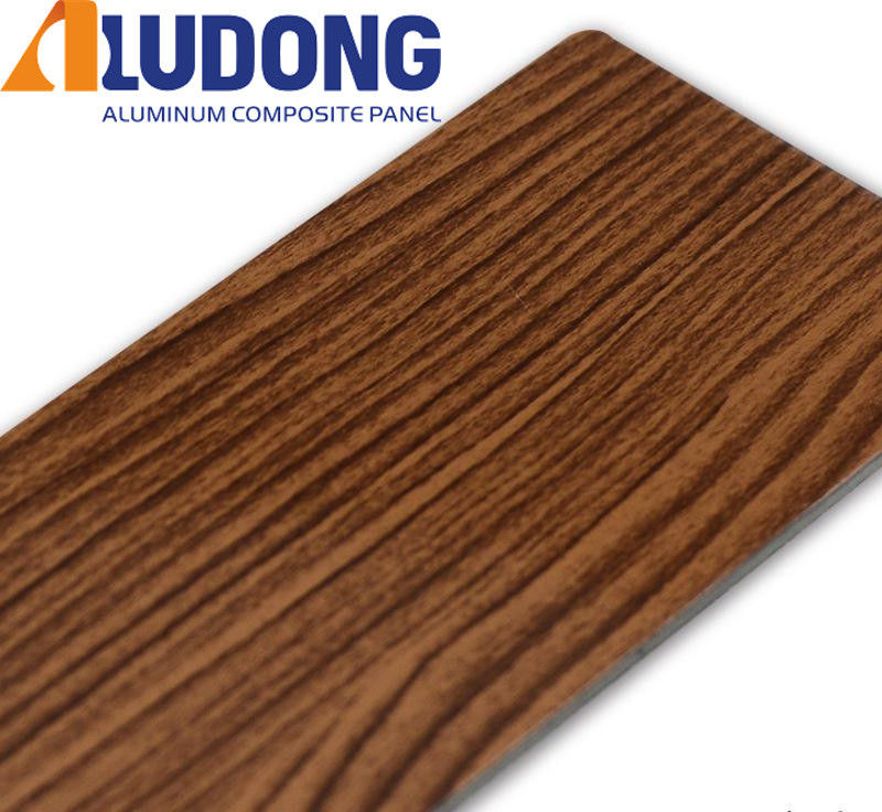 تولید کننده مستقیم 5mm خشکی دانه ACP PVDF پوشش، ضد UV و ضد آتش برای دیوار پرده 24/7 پشتیبانی فنی