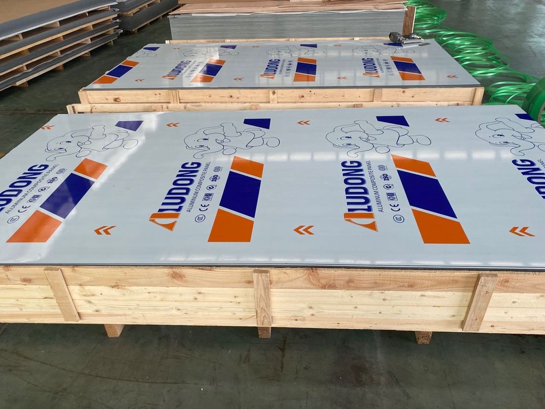 1.22m*2.44m ورق آلومینیوم چوبی 1.5mm-8mm برای تزئینات داخلی
