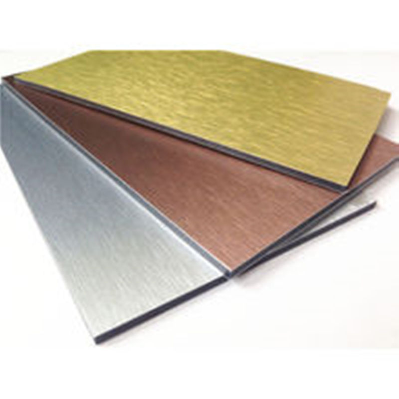 تبلیغاتی فاشیا 1250mm 1500mm PVDF ACP آلوکوبند طراحی آلومینیوم پنل کامپوزیت برای پرده دیواری