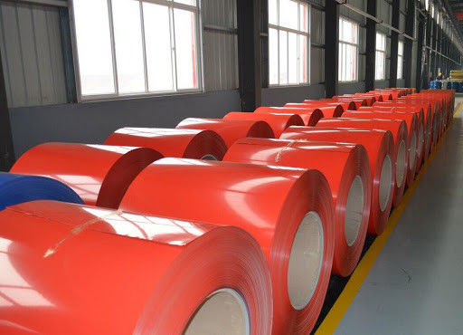 کویل های آلومینیومی با روکش رنگی Prepainted ID 405 505 از پوشش های نانو پلی استر PVDF