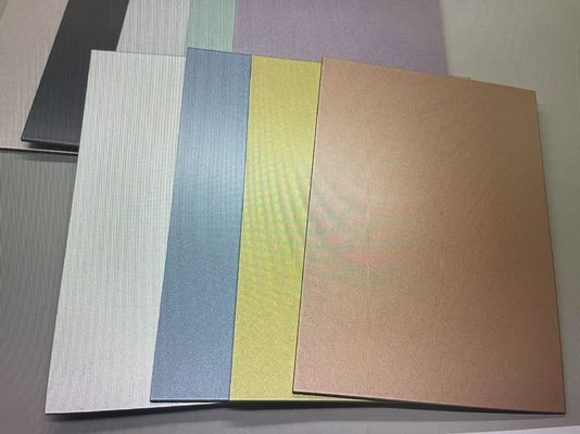 ظرفیت تولید بزرگ ACP ورق 3mm، پوشش نانو، ضد قالب و مقاوم در برابر آب و هوا برای آشپزخانه رستوران CE گواهینامه