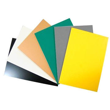 کنترل کیفیت دقیق پنل پلاستیکی آلومینیومی 4x8 فوت PE PVDF پوشش UV مقاوم عایق گرما برای فروش داغ دیوار رستوران