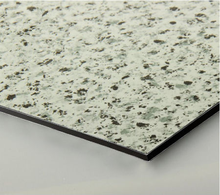 بسته بندی امن 3mm دانه مرمر ACM / ACP PE پوشش PVDF، تمیز کردن آسان و مقاوم در برابر خراش برای آشپزخانه Backsplash در موجود است